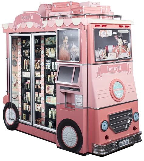 benefit cosmetics vending machine